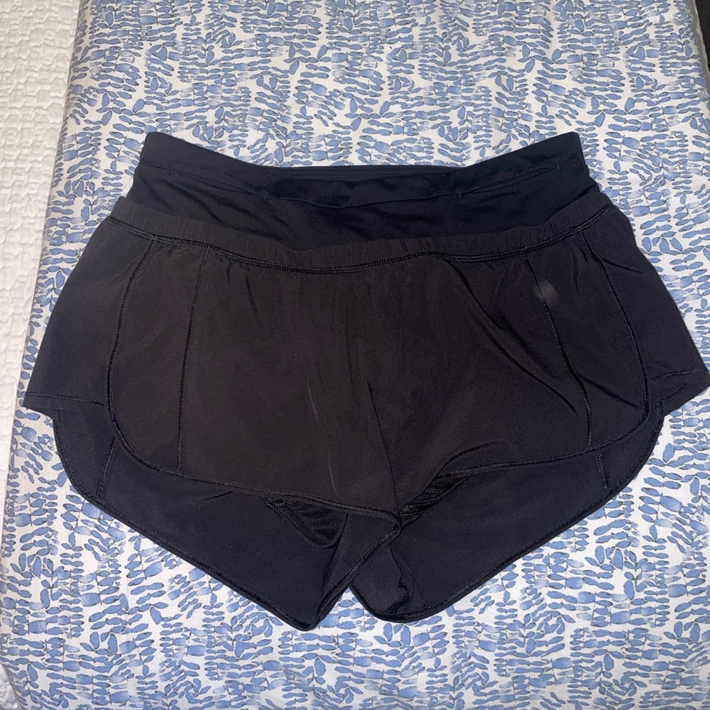 Lululemon Black Athletic Shorts
